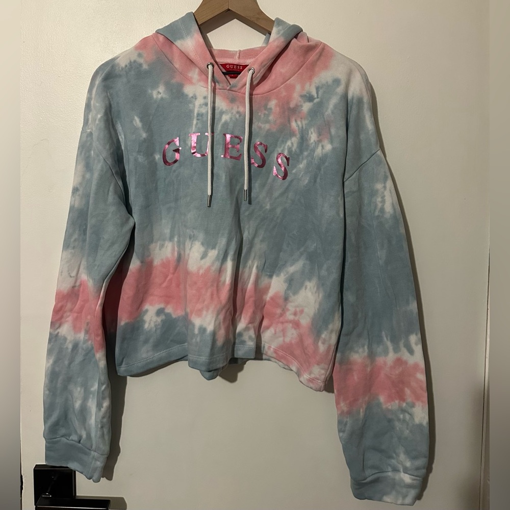 Guess Pastel Tie-Dye Hoodie
